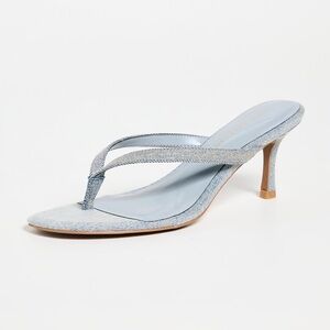 Good American Denim Thong Mule Sandal size 7